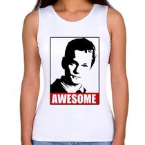 Regata Feminina Awesome Barney Stinson - Foca na Moda