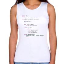 Regata Feminina Baby Python Code - Foca na Moda