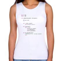 Regata Feminina Baby Python Code - Foca na Moda