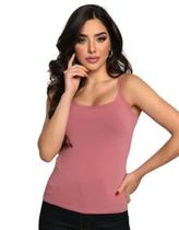 regata feminina básica algodão alça fina regatinha moda tendencia