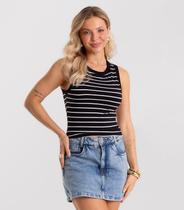 Regata Feminina Básica Em Cotton Leve Rovitex Preto Regata Feminina Básica Em Cotton Leve Rovitex Preto