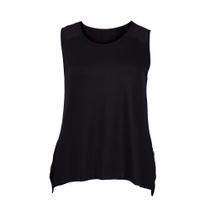 Regata Feminina Bruna e Bia Plus Size Sobre Legging Preto Regata Feminina Bruna e Bia Plus Size Sobre Legging Preto