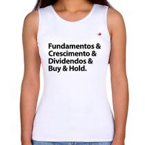 Regata Feminina Buy & Hold - Foca na Moda