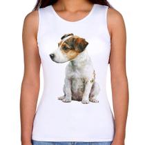 Regata Feminina Cachorro Jack Russell Terrier - Foca na Moda Regata Feminina Cachorro Jack Russell Terrier - Foca na Moda