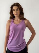 Regata Feminina Cavada Nadadora Com Malha Leve E Confortável