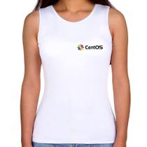 Regata Feminina CentOS Linux - Foca na Moda Regata Feminina CentOS Linux - Foca na Moda