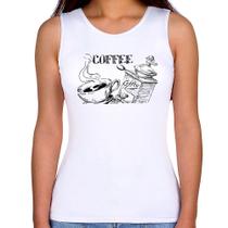 Regata Feminina Coffee - Foca na Moda