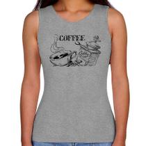 Regata Feminina Coffee - Foca na Moda