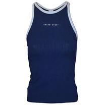 Regata Feminina Colcci Sport Slim Fit Canelada Contrast Regata Feminina Colcci Sport Slim Fit Canelada Contrast