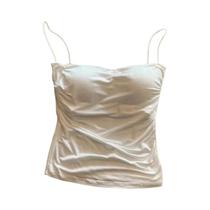 Regata Feminina com Alça Espaguete e Sutiã Embutido - Casual, Verão, Estilo Coreano Regata Feminina com Alça Espaguete e Sutiã Embutido - Casual, Verão, Estilo Coreano