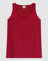 Regata Feminina Decote Redondo Em Malha Viscose Stretch Regata Feminina Decote Redondo Em Malha Viscose Stretch