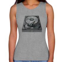 Regata Feminina Disco Rígido HD - Foca na Moda