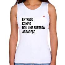 Regata Feminina Dou uma surtada - Foca na Moda Regata Feminina Dou uma surtada - Foca na Moda