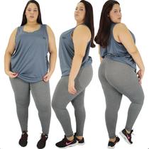 Regata Feminina Dry Fit Plus Size Fitness Academia