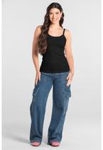 Regata Feminina em Cotton Just Basic
