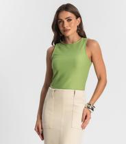 Regata Feminina em Poly Gorgurinho Endless Verde