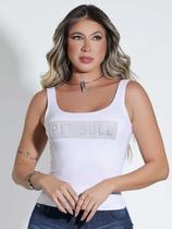 REGATA FEMININA ESTAMPA RELEVO GLITTER Pit Bull Jeans 83272