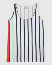 Regata Feminina Estampada Decote Redondo Em Malha Viscose Stretch Regata Feminina Estampada Decote Redondo Em Malha Viscose Stretch