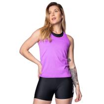 Regata Feminina Estilo do Corpo Peccato Lilás