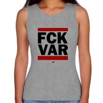 Regata Feminina F*CK VAR - Foca na Moda Regata Feminina F*CK VAR - Foca na Moda