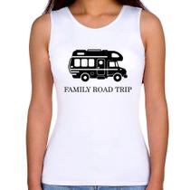 Regata Feminina Family Road Trip Motorhome - Foca na Moda Regata Feminina Family Road Trip Motorhome - Foca na Moda