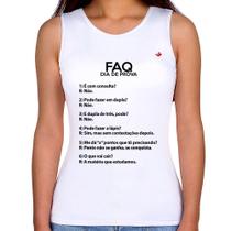 Regata Feminina FAQ Dia de Prova - Foca na Moda
