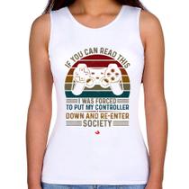 Regata Feminina Forced to reenter society - Foca na Moda Regata Feminina Forced to reenter society - Foca na Moda