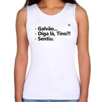 Regata Feminina Galvão... Diga lá, Tino! Sentiu. - Foca na Moda Regata Feminina Galvão... Diga lá, Tino! Sentiu. - Foca na Moda