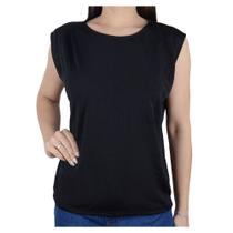 Regata Feminina Giraffe Preta - 62342 Regata Feminina Giraffe Preta - 62342