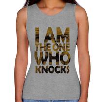 Regata Feminina I Am The One Who Knocks - Foca na Moda Regata Feminina I Am The One Who Knocks - Foca na Moda