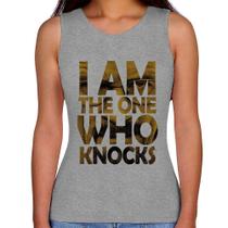 Regata Feminina I Am The One Who Knocks - Foca na Moda