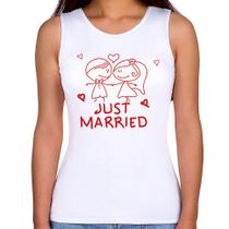 Regata Feminina Just Married - Foca na Moda