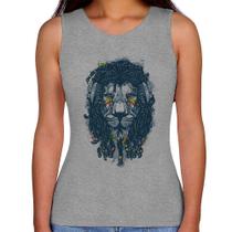 Regata Feminina Leão Reggae - Foca na Moda Regata Feminina Leão Reggae - Foca na Moda