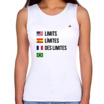 Regata Feminina Limites - Foca na Moda