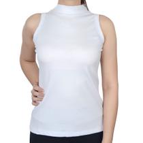 Regata Feminina LZT Gola Alta Branco - 4009 Regata Feminina LZT Gola Alta Branco - 4009