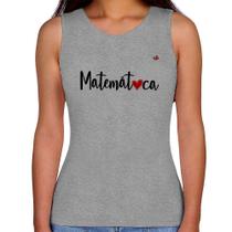 Regata Feminina Matemática por amor - Foca na Moda Regata Feminina Matemática por amor - Foca na Moda