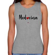 Regata Feminina Medicina por amor - Foca na Moda Regata Feminina Medicina por amor - Foca na Moda