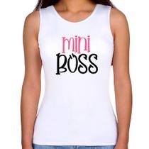 Regata Feminina Mini Boss - Foca na Moda Regata Feminina Mini Boss - Foca na Moda