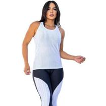 Regata Feminina Moda Fitness Dry Fit Blusa Academia Treino