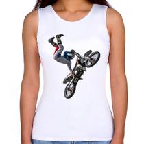 Regata Feminina Motocross Freestyle Trick - Foca na Moda