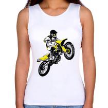 Regata Feminina Motocross Jump - Foca na Moda Regata Feminina Motocross Jump - Foca na Moda