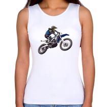 Regata Feminina Motocross Manobra Freestyle - Foca na Moda Regata Feminina Motocross Manobra Freestyle - Foca na Moda