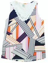 Regata feminina mullet c/ decote em gripir m ao gg mad look