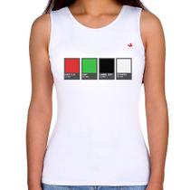 Regata Feminina Music Color Guide - Foca na Moda