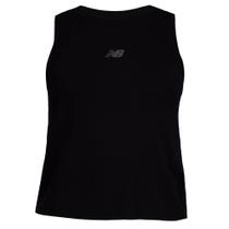 Regata Feminina New Balance Drapey Preto Regata Feminina New Balance Drapey Preto