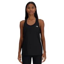 Regata Feminina New Balance Essentials Esportivo Preto Regata Feminina New Balance Essentials Esportivo Preto