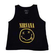 Regata Feminina Nirvana - Smiley