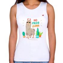 Regata Feminina No prob llama - Foca na Moda