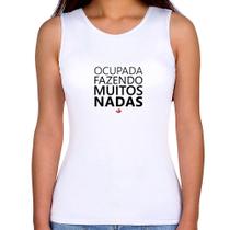 Regata Feminina Ocupada fazendo muitos nadas - Foca na Moda