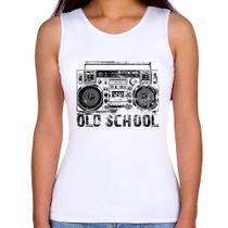 Regata Feminina Old School Boombox - Foca na Moda Regata Feminina Old School Boombox - Foca na Moda